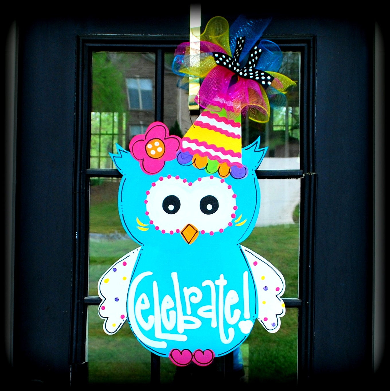 Birthday Door Decorations
 Birthday Door Hanger Owl Birthday Door Decoration Owl Party