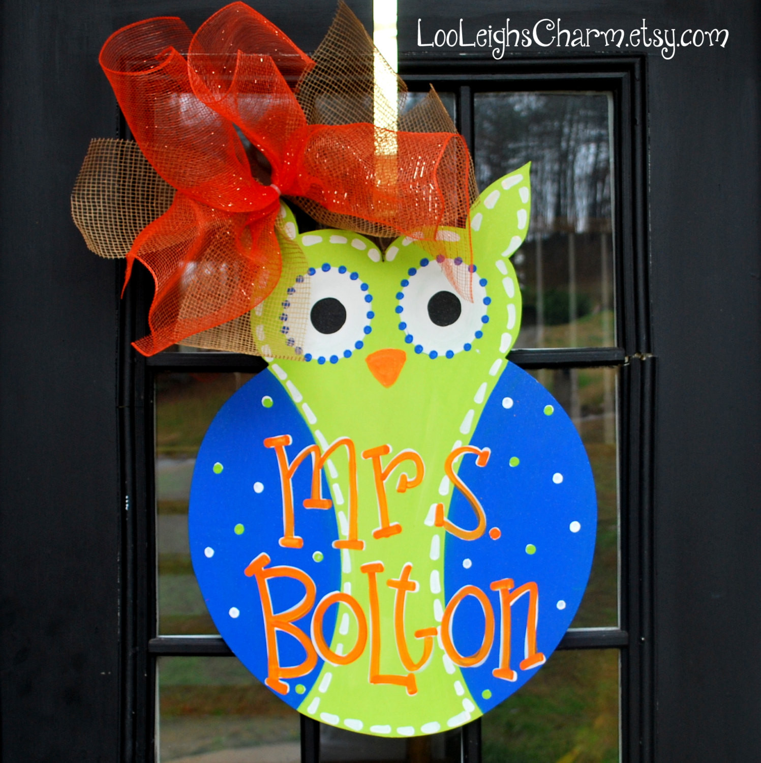 Birthday Door Decorations
 Classroom Door Hanger Owl Birthday Door by LooLeighsCharm