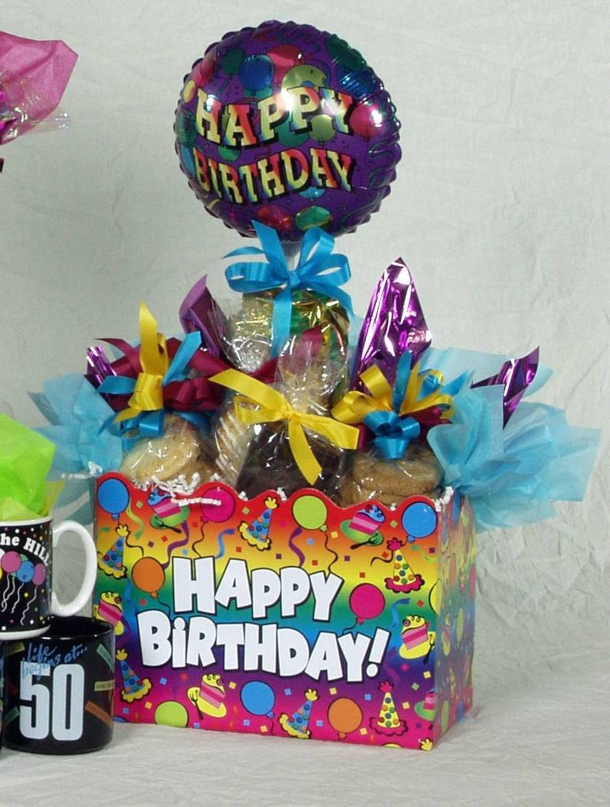 Birthday Gift Basket
 GiftsGreatTaste Gift Basket List