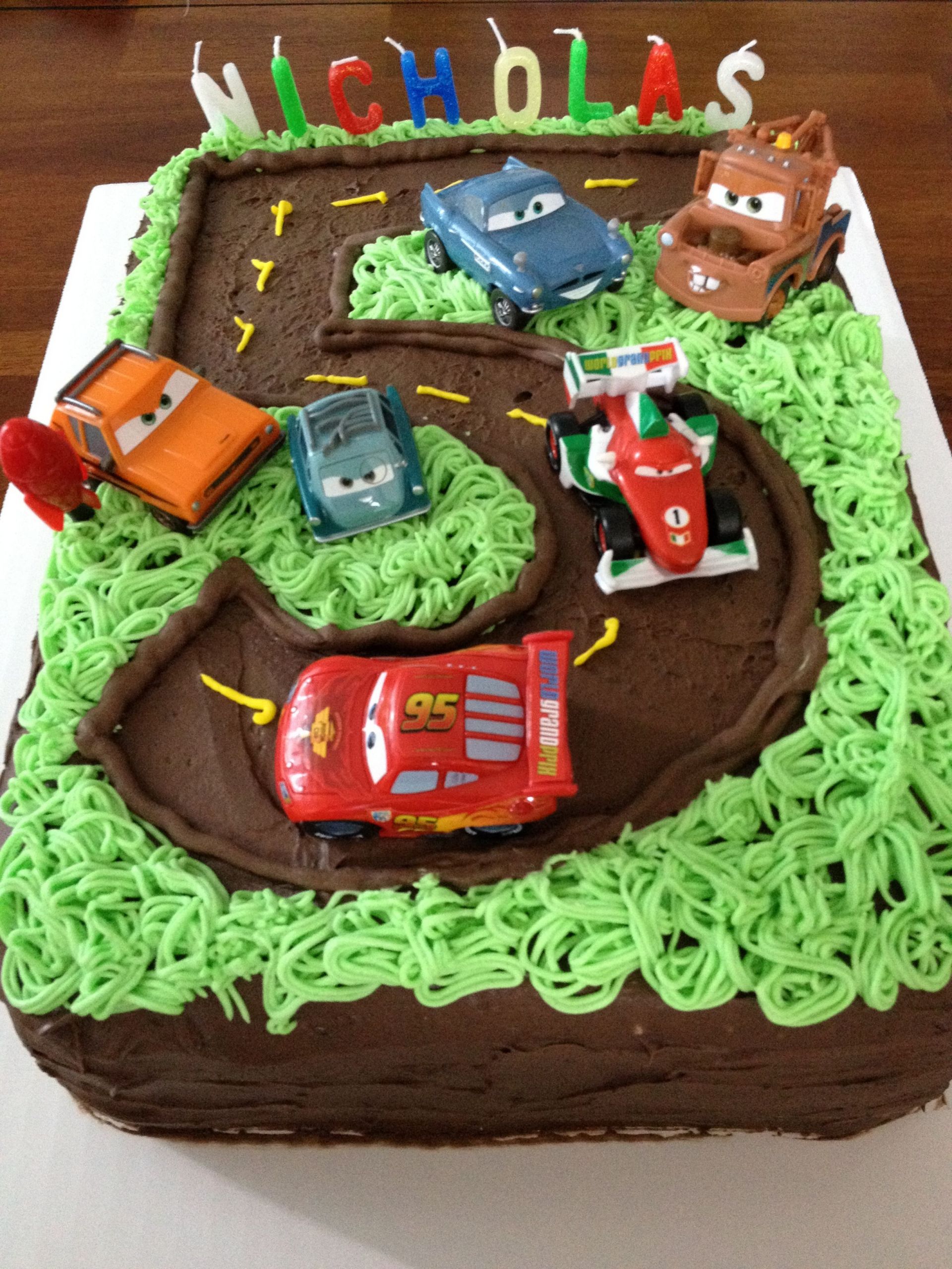 Birthday Gift For 5 Year Old Boy
 Cars 2 Birthday Cake Year Old Ideas more at Recipins