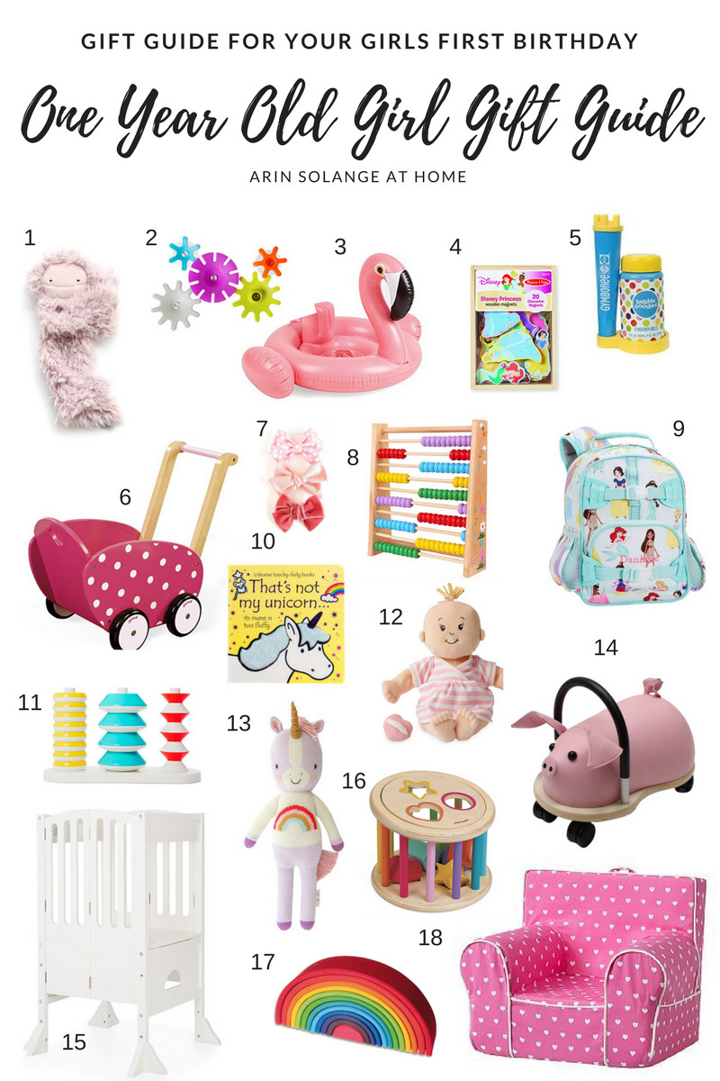 Birthday Gift Ideas For 1 Year Old Girl
 e Year Old Girl Gift Guide