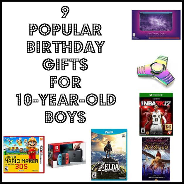 Birthday Gift Ideas For 10 Year Old Boy
 9 Popular Birthday Gifts for 10 Year Old Boys Books