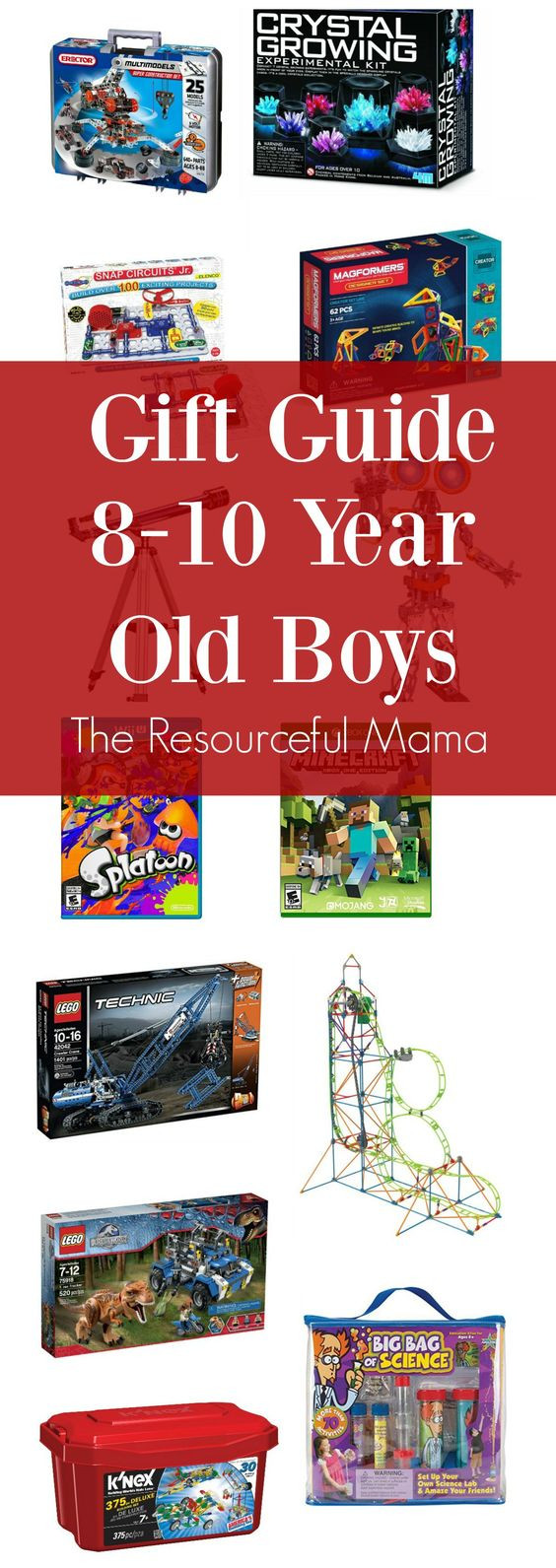 Birthday Gift Ideas For 10 Year Old Boy
 Gift guide Old boys and Year old on Pinterest