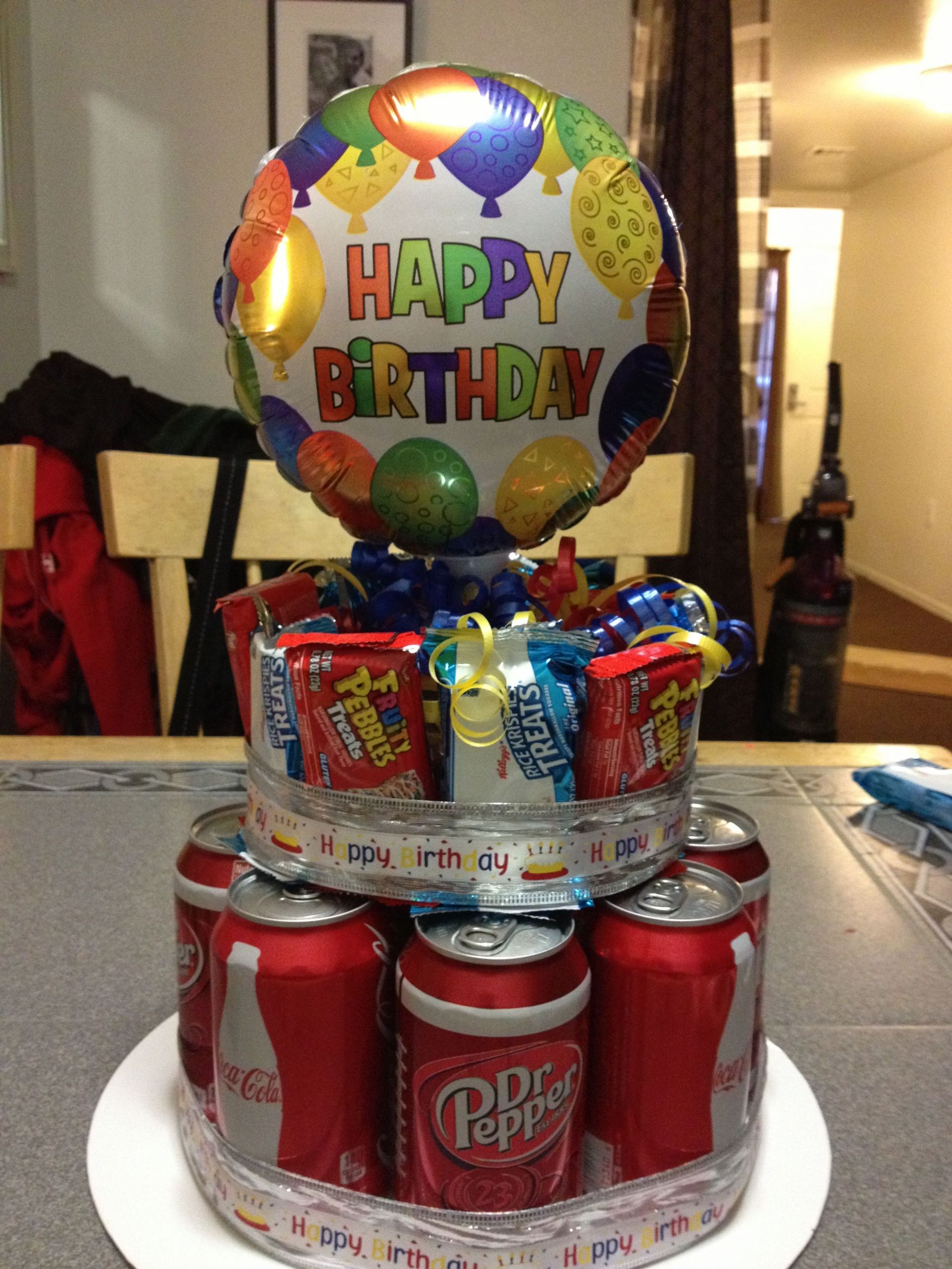 Birthday Gift Ideas For 14 Year Old Boy
 Birthday cake for my 14 year old son I got this idea from