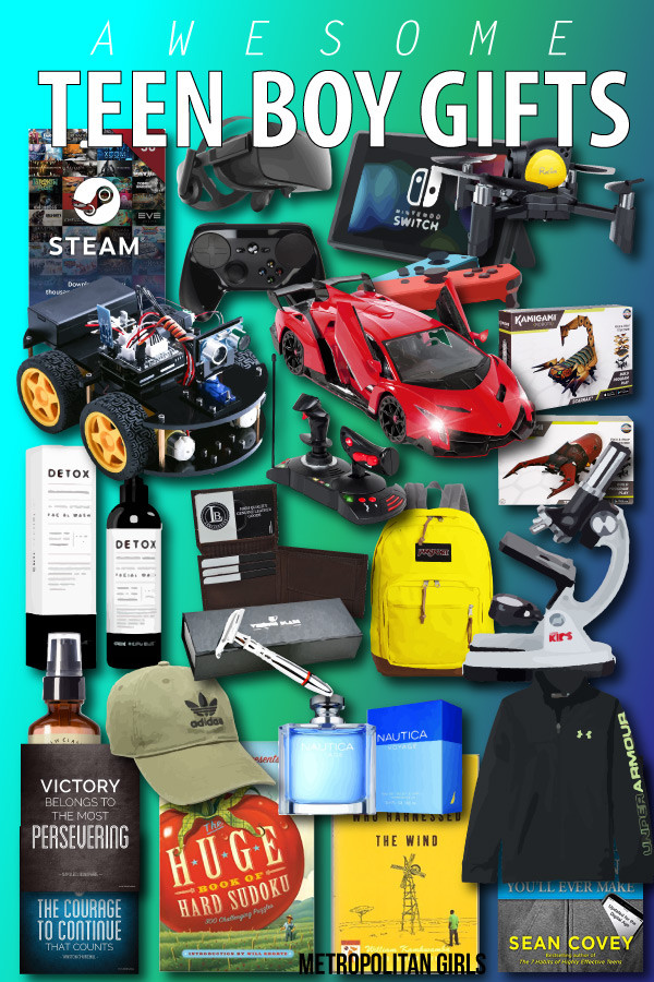 Birthday Gift Ideas For 18 Year Old Boy
 Top 35 Gifts For Teen Boys Teenage Guys Gift Ideas