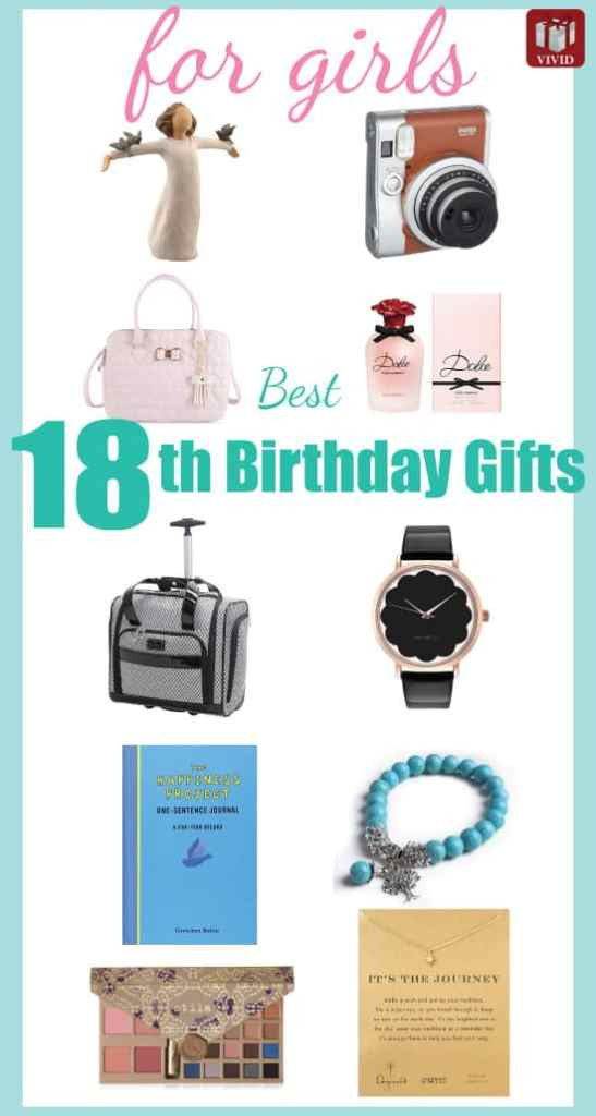 Birthday Gift Ideas For 18 Year Old Female
 Best 18th Birthday Gifts for Girls Vivid s