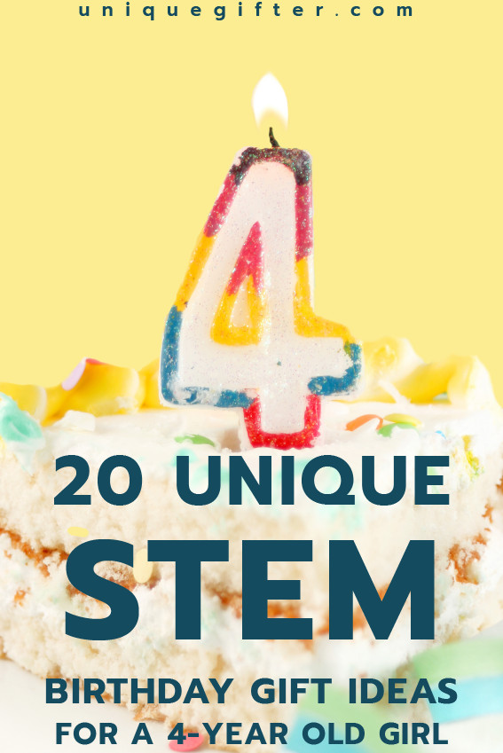 Birthday Gift Ideas For 20 Year Old Female
 20 STEM Birthday Gift Ideas for a 4 Year Old Girl Unique