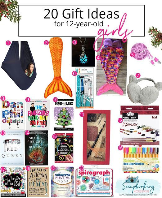 Birthday Gift Ideas For 20 Year Old Female
 20 GIFT IDEAS FOR 12 YEAR OLD TWEEN GIRLS GIFT GUIDE