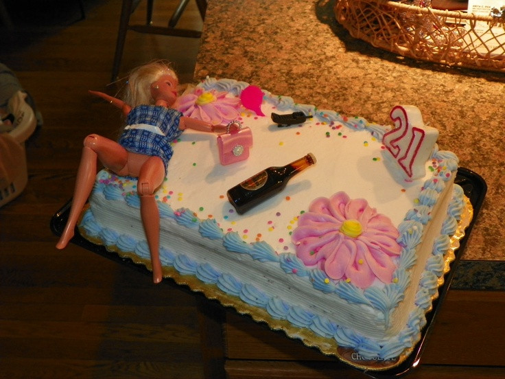 Birthday Gift Ideas For 21 Year Old Female
 Thanks to an idea I found on pinterest the perfect cake