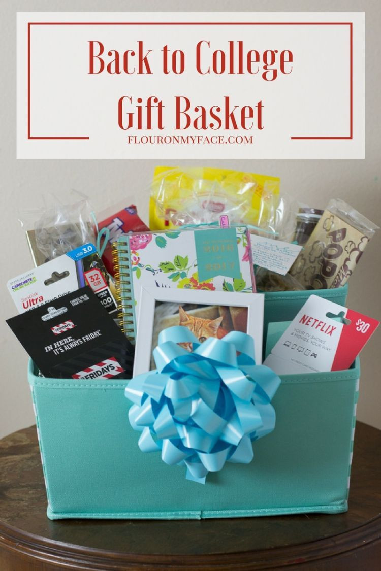 Birthday Gift Ideas For College Girl
 DIY Back to College Gift Basket Recipe