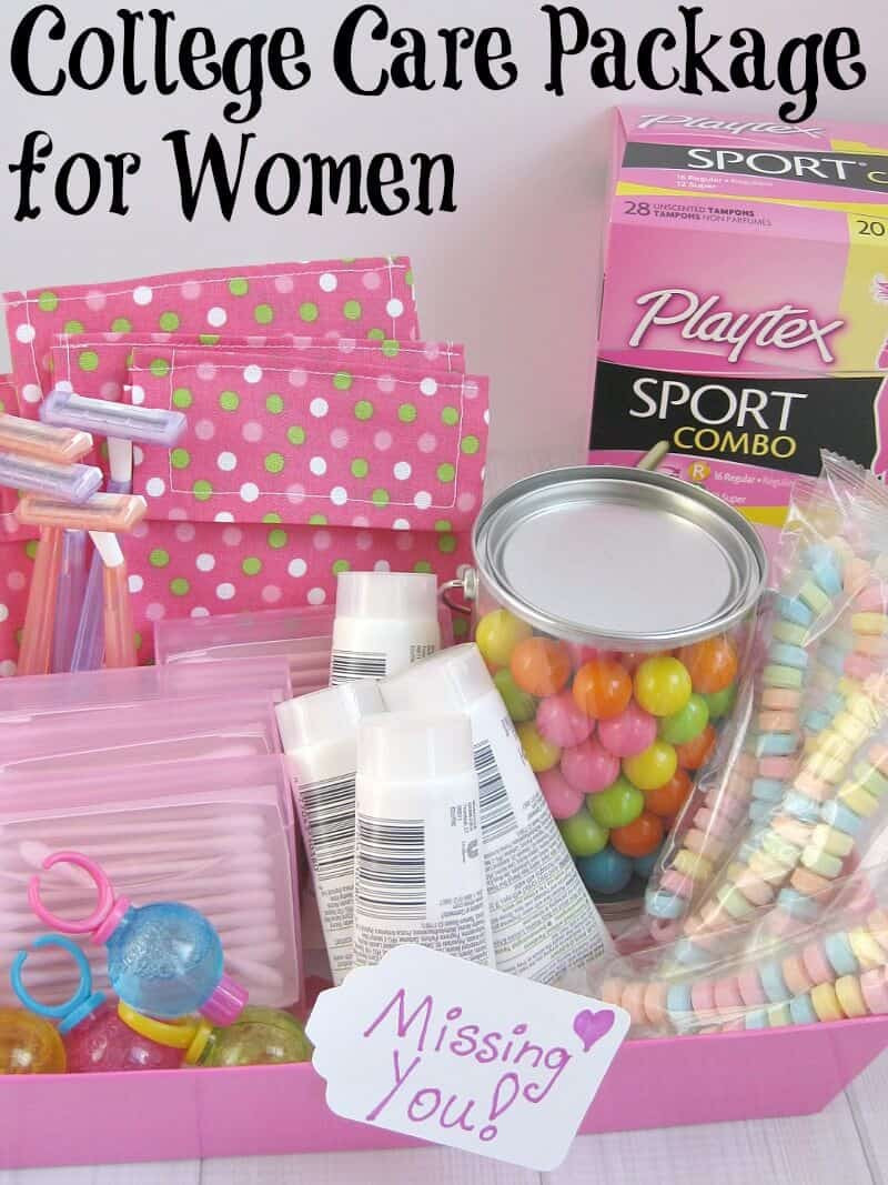 Birthday Gift Ideas For College Girl
 College Care Package for Women Organized 31