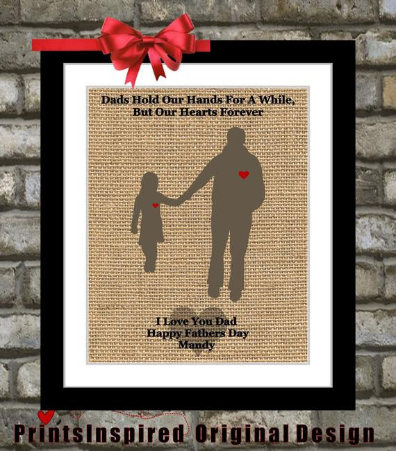 Birthday Gift Ideas For Dad From Daughter
 Gifts For Dad Daddy From Daughter Custom by Printsinspired