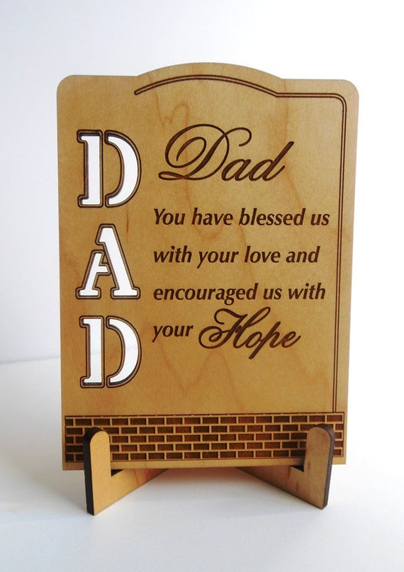 Birthday Gift Ideas For Dad From Daughter
 Gifts for Dad Gift from Daughter Son Dad Birthday Father s