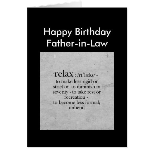 Birthday Gift Ideas For Father In Law
 Happy Birthday Father In Law Cards Happy Birthday Father