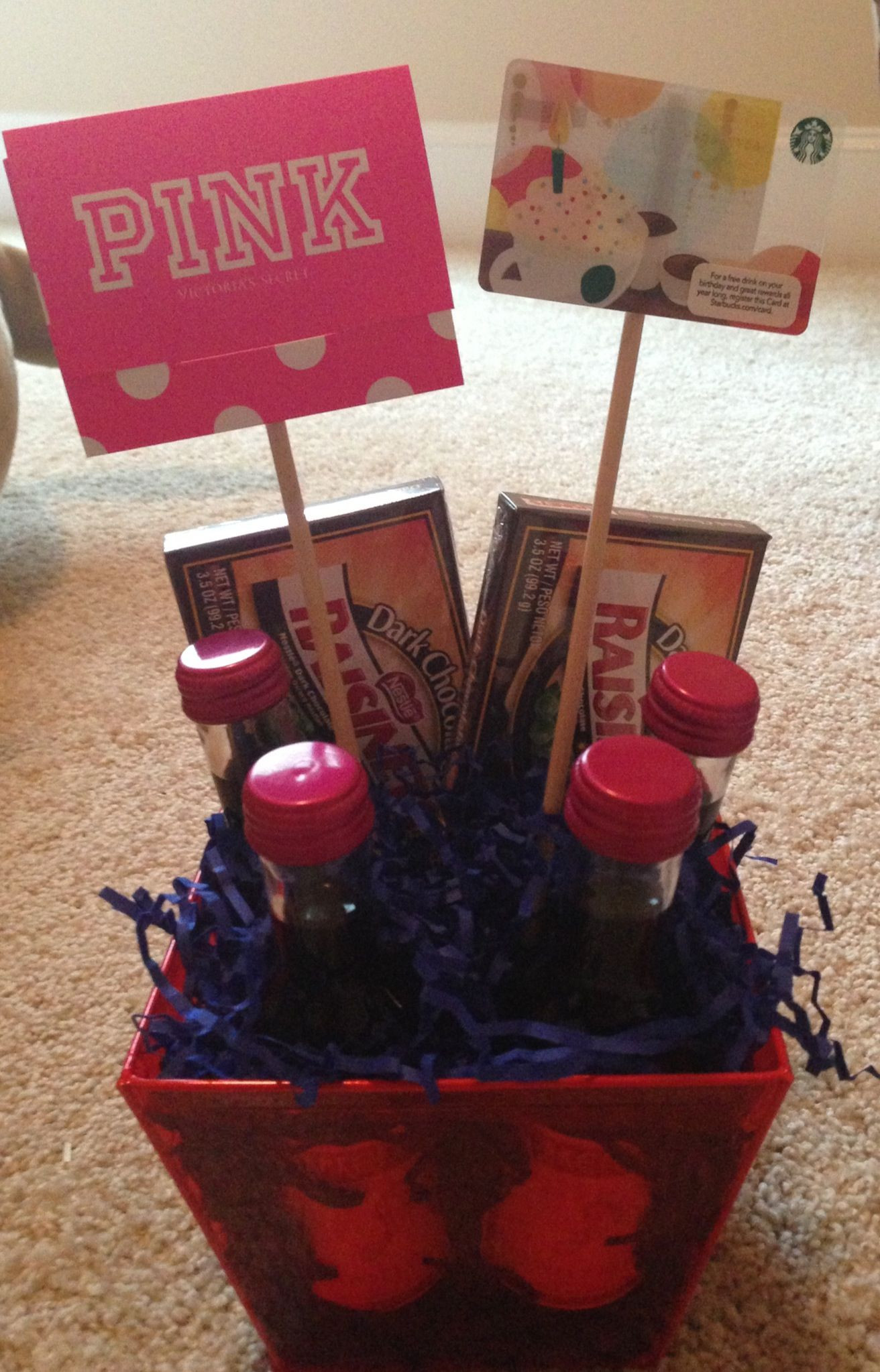 Birthday Gift Ideas For Male Friend
 Birthday t basket for my sweet friend Can customize to