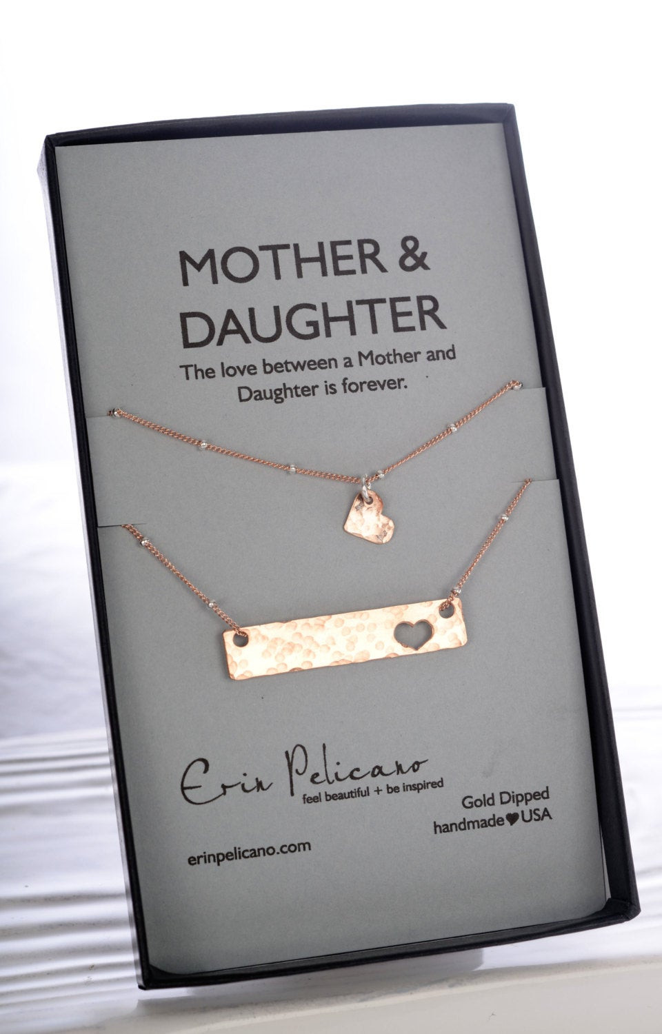 Birthday Gift Ideas For Mom From Daughter
 Mother Daughter Bar Necklace for Mom Mother of the Bride Mom