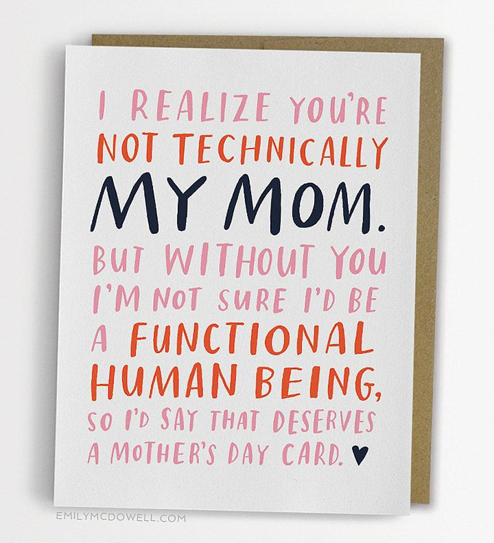 Birthday Gift Ideas For Stepmom
 Mother s Day Cards Perfect For the Relationship You