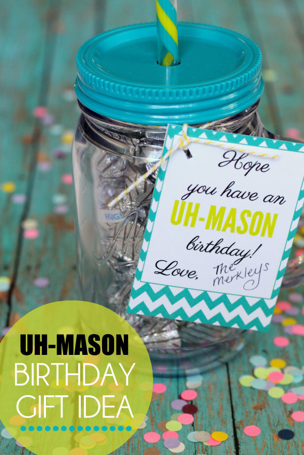 Birthday Gift Ideas For Teachers
 Free Uh Mason Gift Idea Printable 24 7 Moms