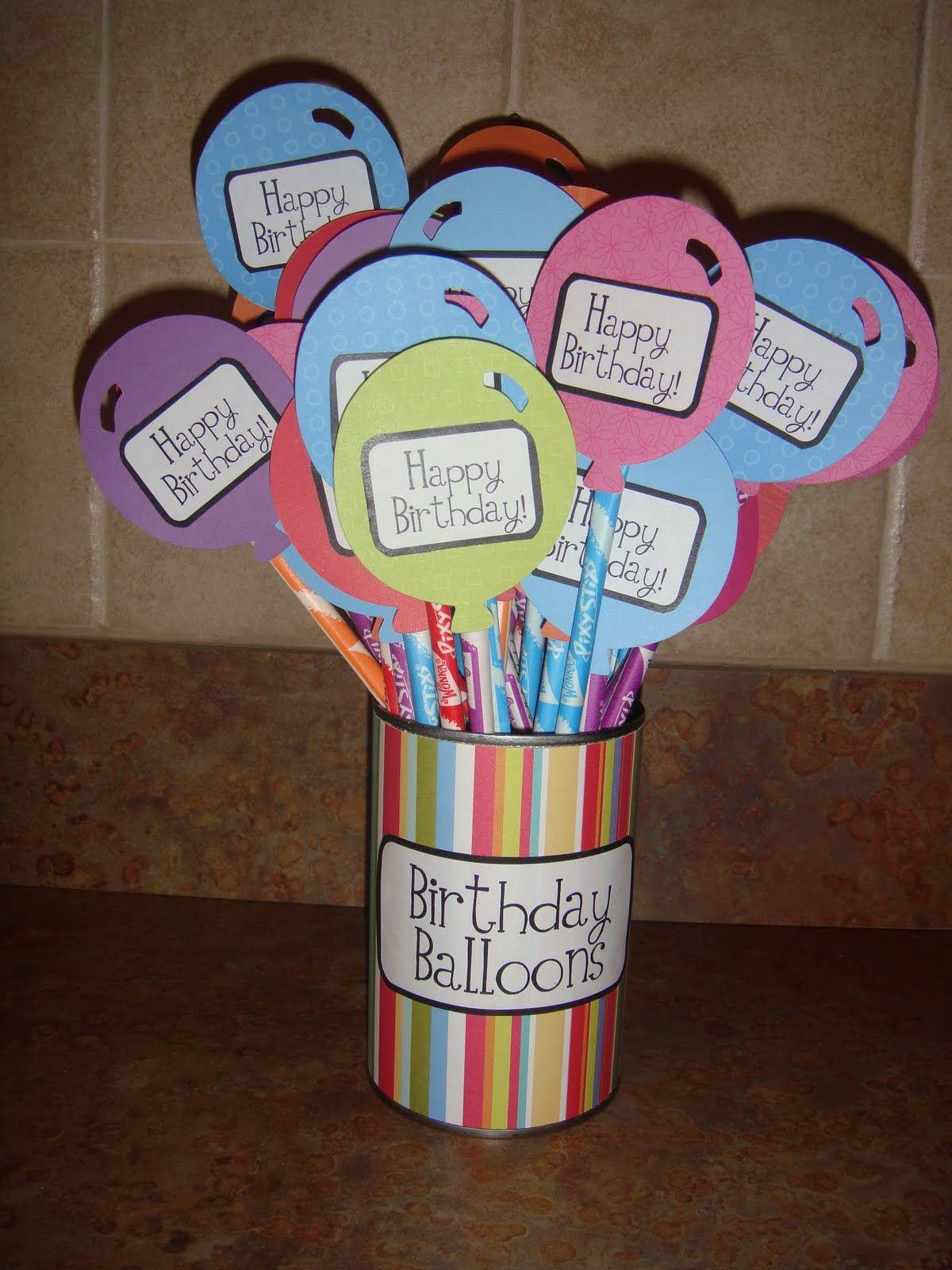 Birthday Gift Ideas For Teachers
 Love this and will definitely be doing this next year