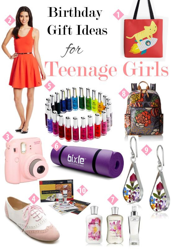 Birthday Gift Ideas For Teenage Girls
 Birthday Gift Guide for Teen Girls