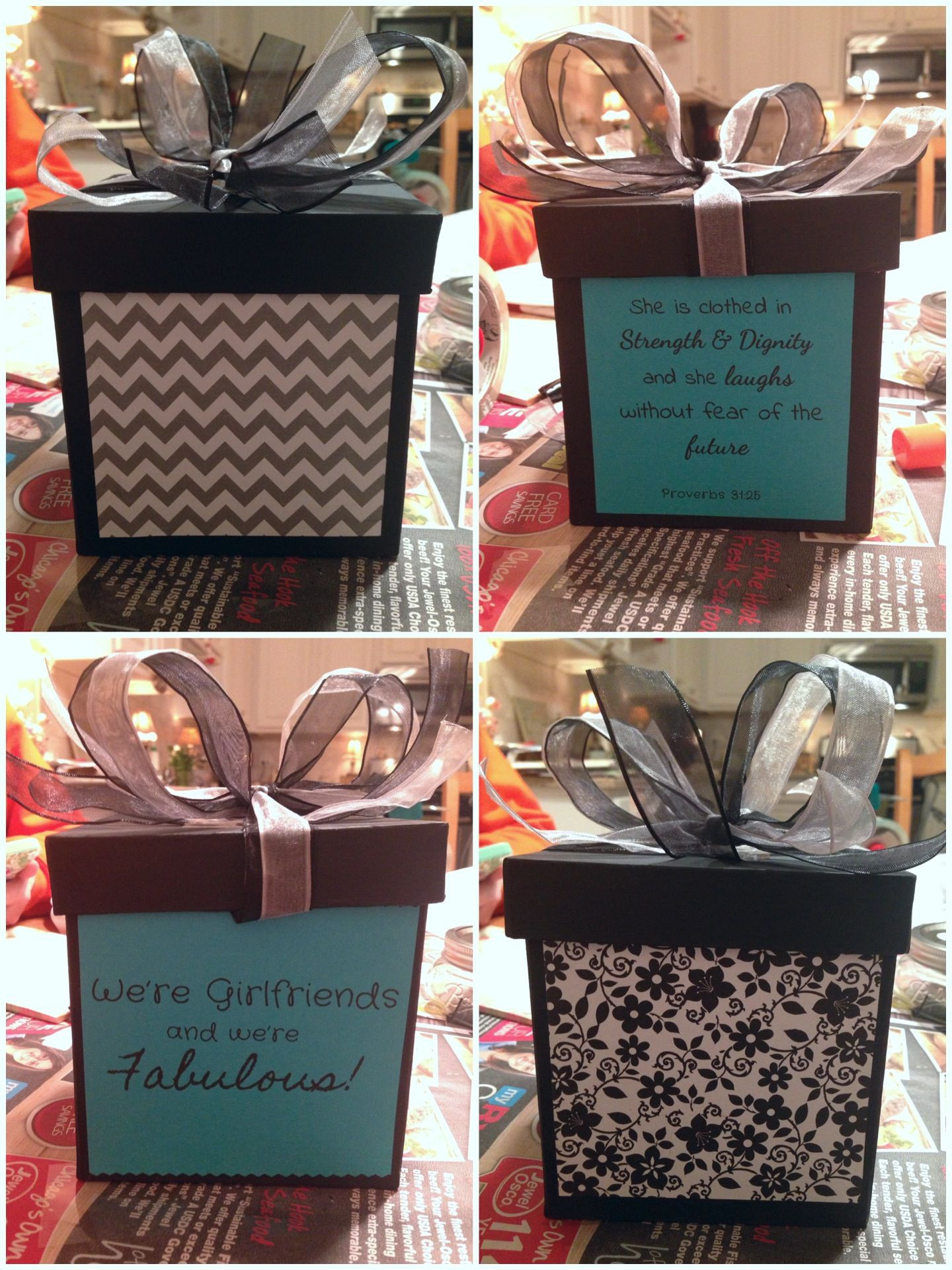 Birthday Gift Ideas For Woman Friend
 DIY Gift box I made for my friends 18th Birthday