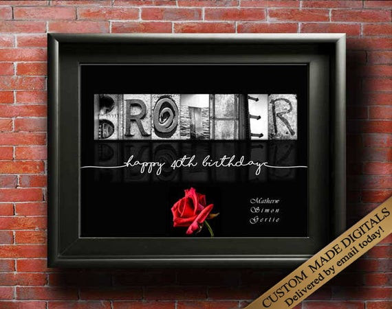 Birthday Gifts For Brother
 Brothers Birthday Gift for brother in law Brother Gift