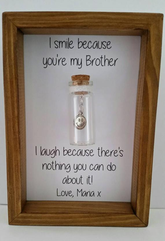 Birthday Gifts For Brother
 Gift for brother Brother birthday Funny brother t Can be
