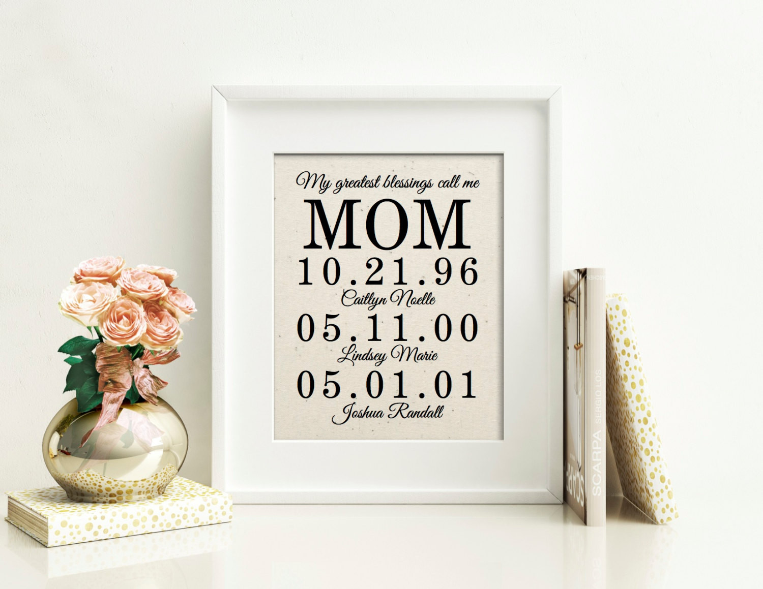 Birthday Gifts For Moms
 Personalized Gift for Mom Birthday Gift for Dad Father of
