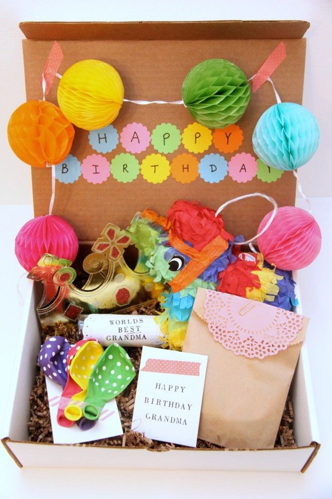 Birthday Gifts To Send
 A really cute Birthday In a Box t to send to someone