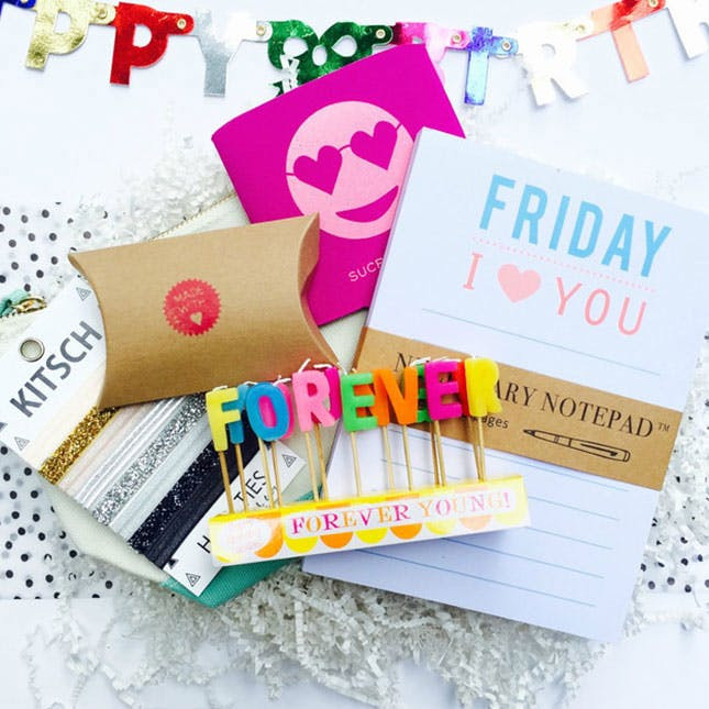 Birthday Gifts To Send
 11 Party in a Box Gift Ideas to Send for Your Bestie’s