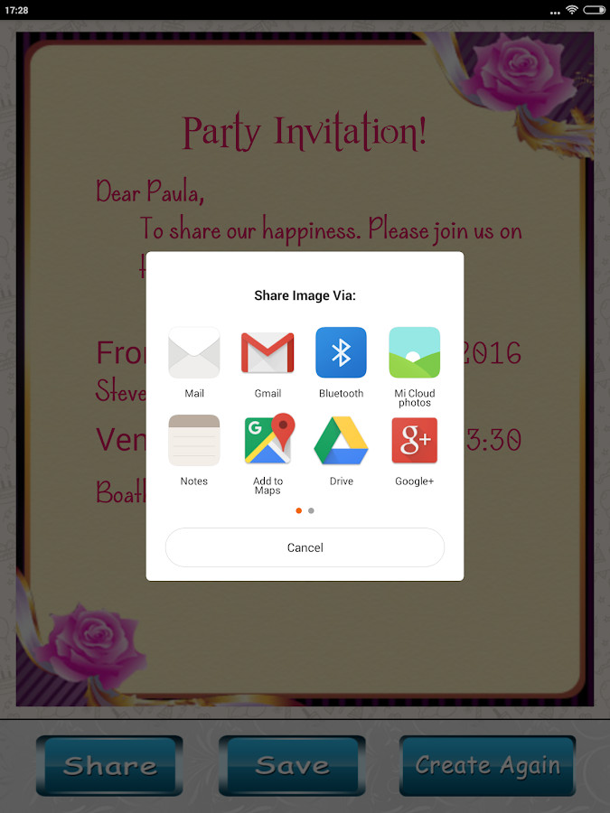 Birthday Invitation App
 Party Invitation Card Designer Android Apps on Google Play