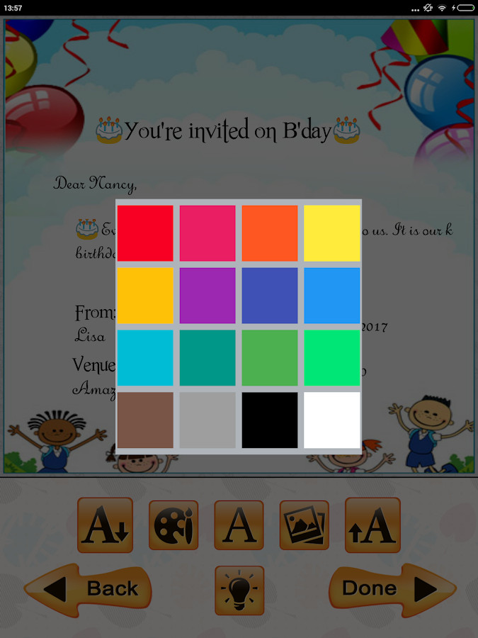 Birthday Invitation App
 Kids Birthday Invitation Maker Android Apps on Google Play