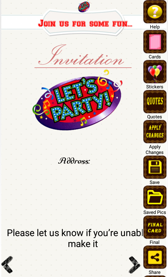 Birthday Invitation App
 Party Invitation Maker Android Apps on Google Play