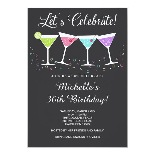 Birthday Invitations For Adults
 30th Birthday Invitation Adult Birthday Invite