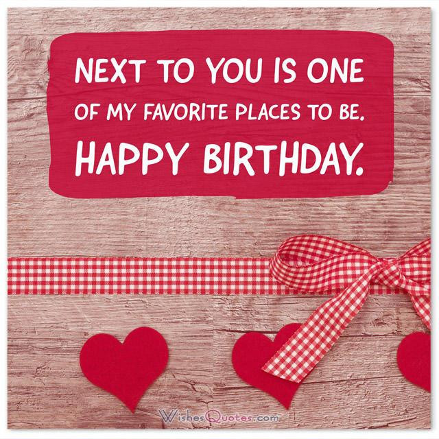 Birthday Love Wishes
 Birthday Love Messages For Your Beloved es – By WishesQuotes