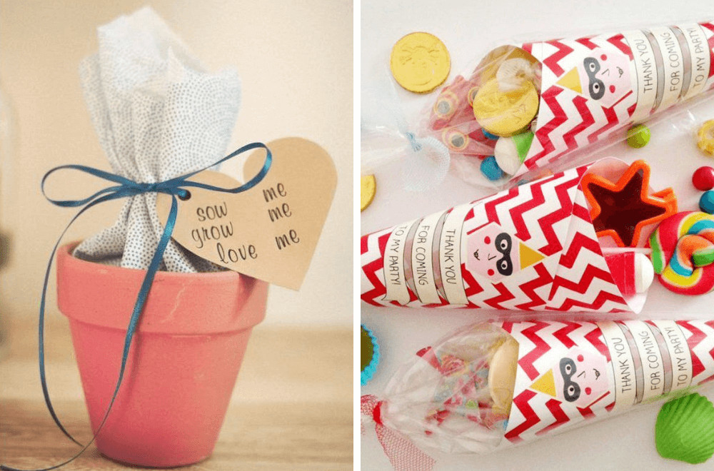 Birthday Party Bag Ideas
 Party bag favours Clever alternative kids party bags