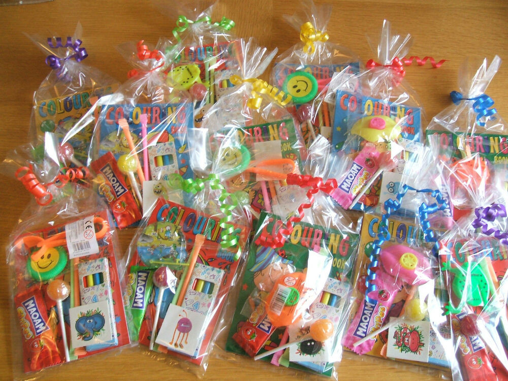 Birthday Party Bag Ideas
 10 PRE FILLED CHILDRENS UNI PARTY LOOT BAG BIRTHDAY