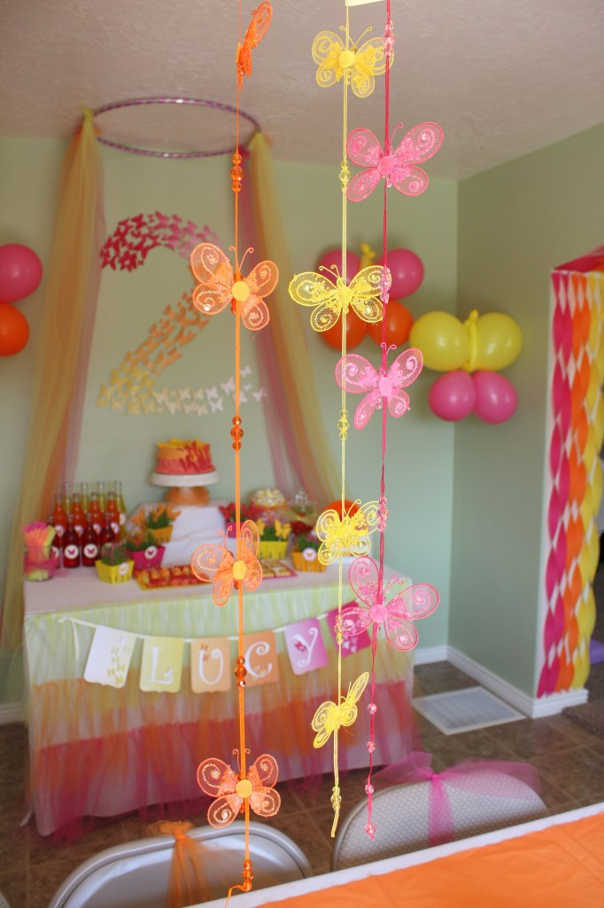 Birthday Party Decorating Ideas
 Butterfly Themed Birthday Party Decorations events to