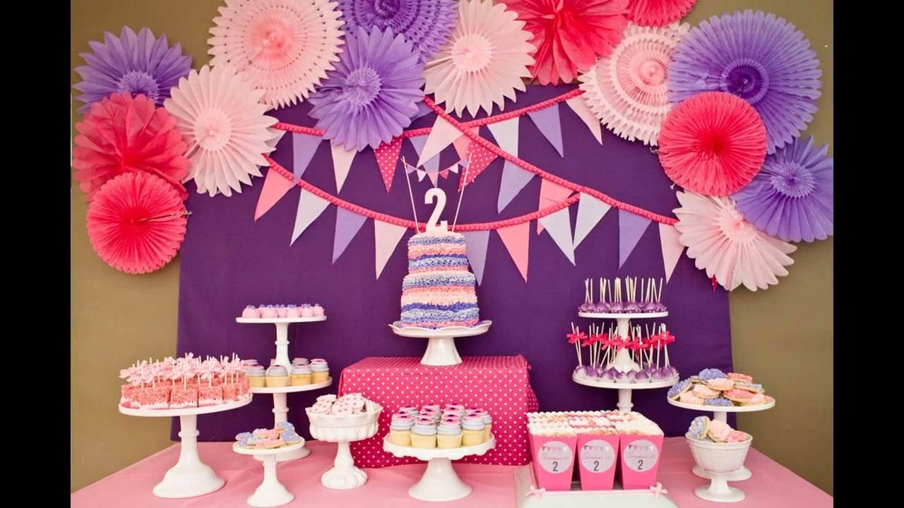 Birthday Party Decorating Ideas
 Cool Girls birthday party decorations ideas
