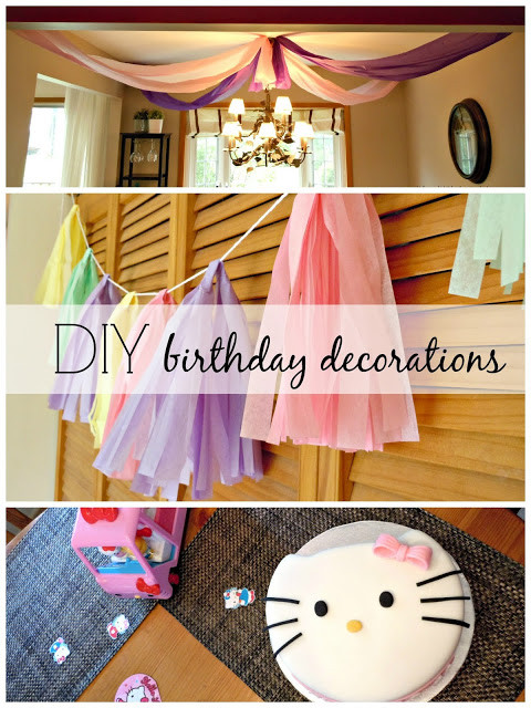 Birthday Party Decorations Diy
 DIY Birthday Decorations s and for