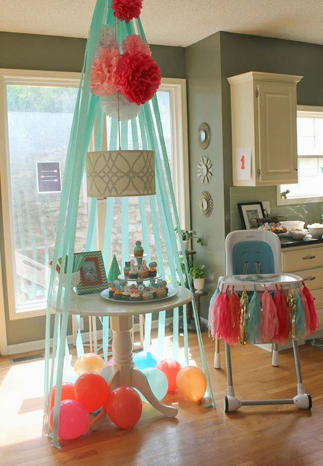 Birthday Party Decorations Diy
 DIY ADVENTURE THEMED FIRST BIRTHDAY PARTY Oh So