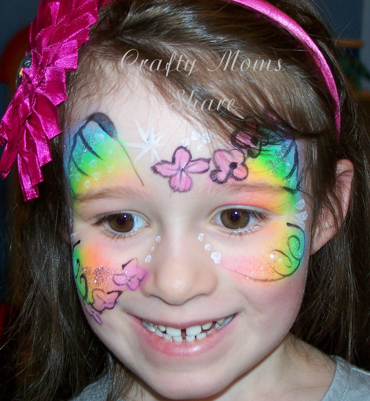Birthday Party Face Painting
 Crafty Moms Face Painting Pirate Birthday Party