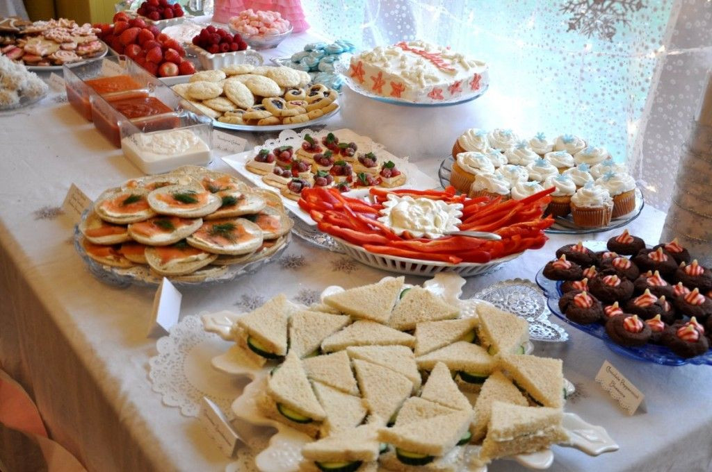Birthday Party Food List
 Food Ideas for Winter Party