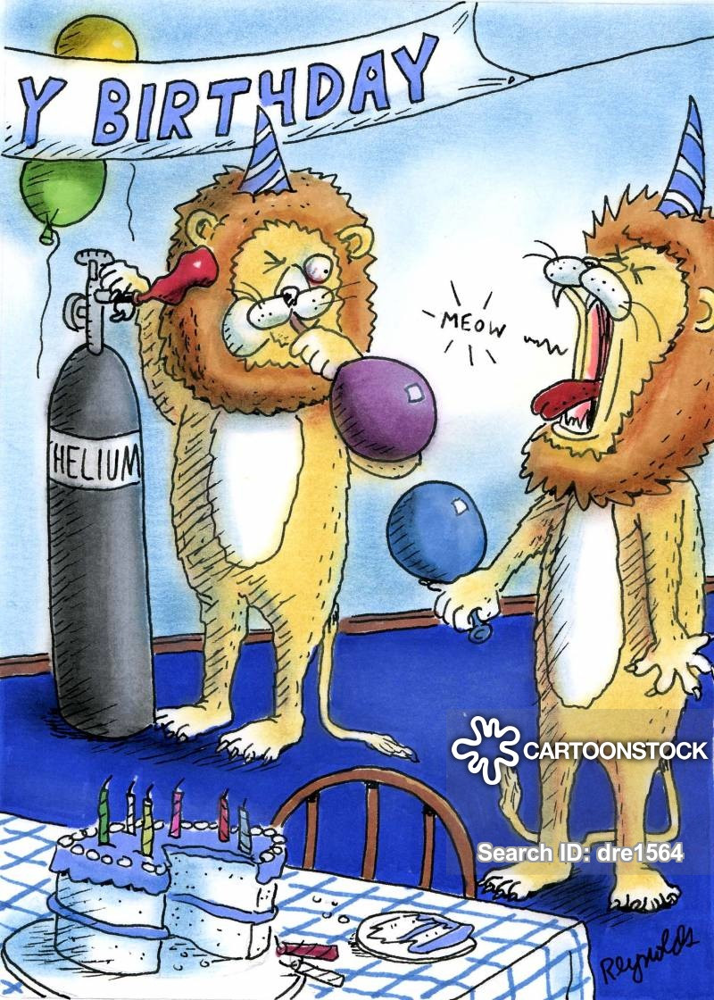 Birthday Party Funny
 Helium Balloon Cartoons and ics funny pictures from