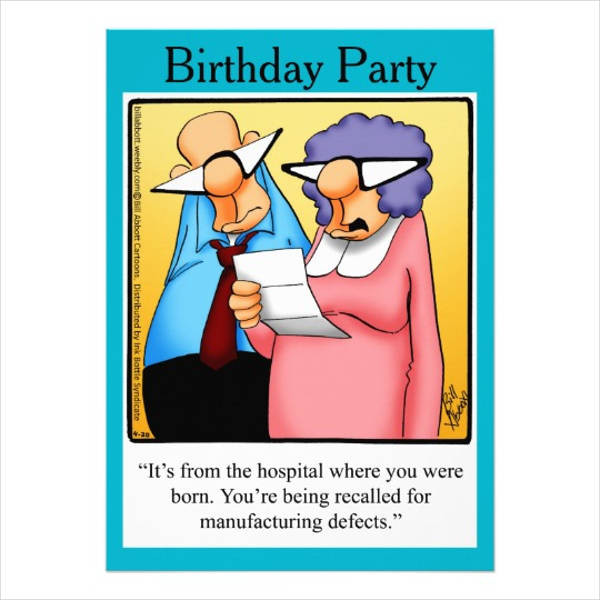 Birthday Party Funny
 71 Birthday Invitation Templates in PSD