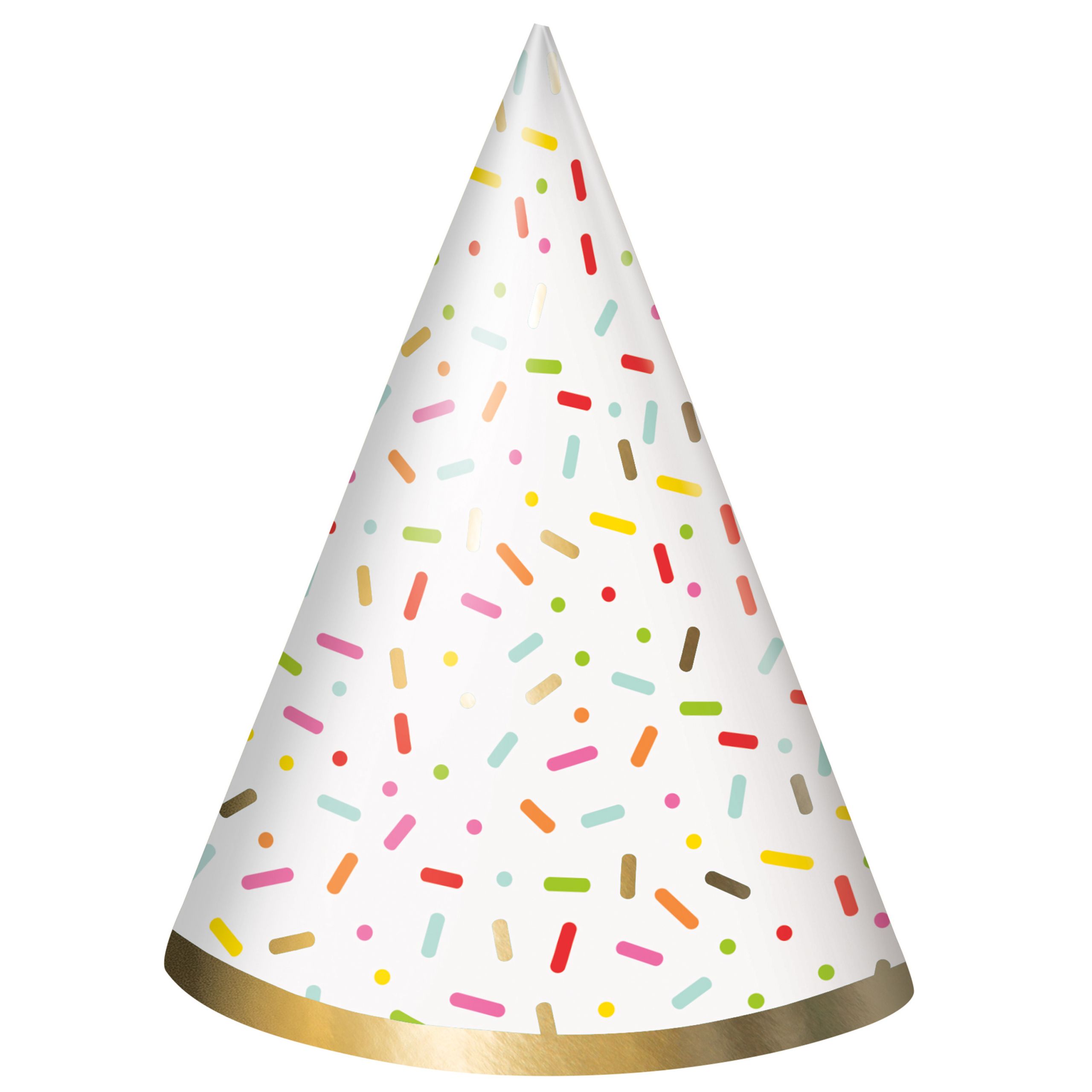 Birthday Party Hats
 Donut Party Hats 8 in a pack Balloons Delivery Dubai