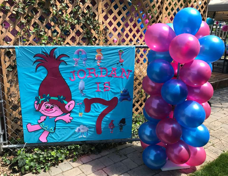 Birthday Party Ideas For 7 Year Old Girls
 Trolls Birthday "Trolls Birthday party for 7 year old