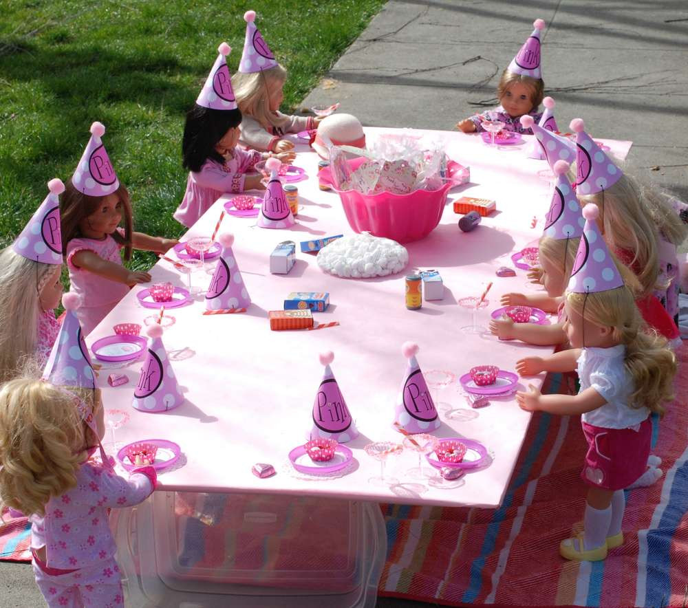 Birthday Party Ideas For 8 Year Old Girl
 American Girl Birthday Party Ideas 4 of 39