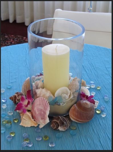 Birthday Party Ideas In Virginia Beach
 Table decorations for Luau beach party …