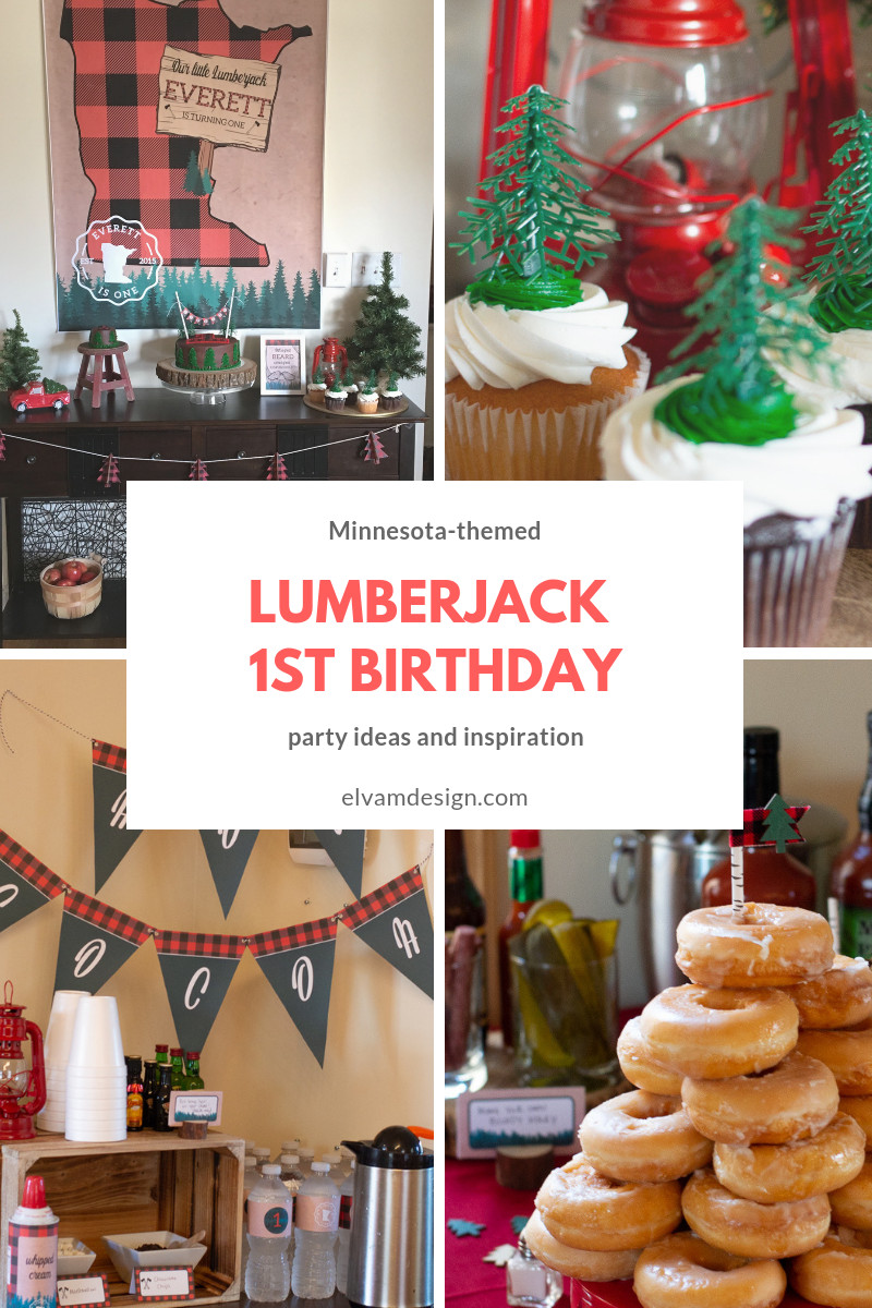 Birthday Party Ideas Mn
 Minnesota Lumberjack Birthday Party